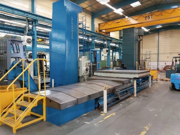 CNC Bohrwerk gebraucht: Scharmann m. 130mm Spindel und Heidenhain 530