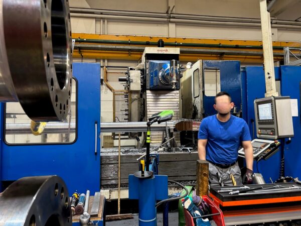 Fahrständerfräsmaschine