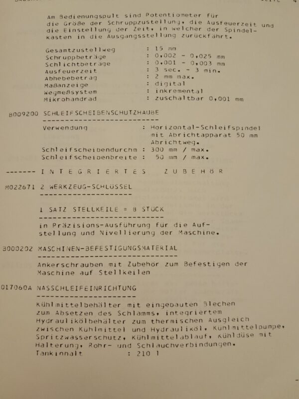 Gebrauchte Flachschleifmaschine ELB Orion 635 ND