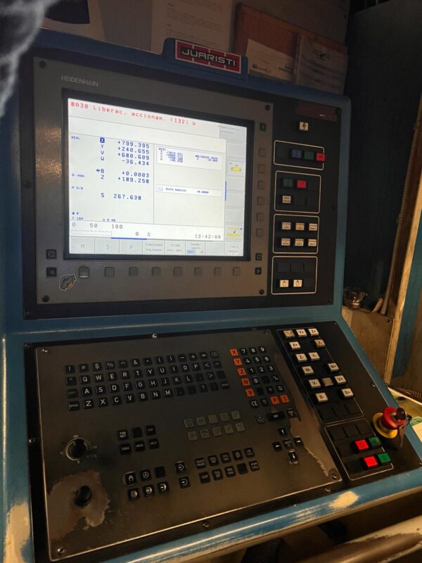 Fahrständerfräsmaschine JUARISTI MX- 7 RAM