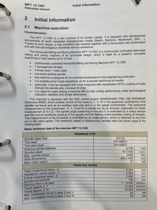 Gebrauchtes Tischbohrwerk Fermat WFT 13