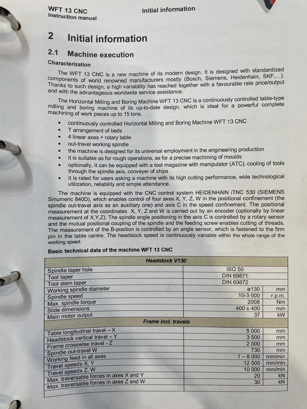 Gebrauchtes Tischbohrwerk Fermat WFT 13 - Image 14