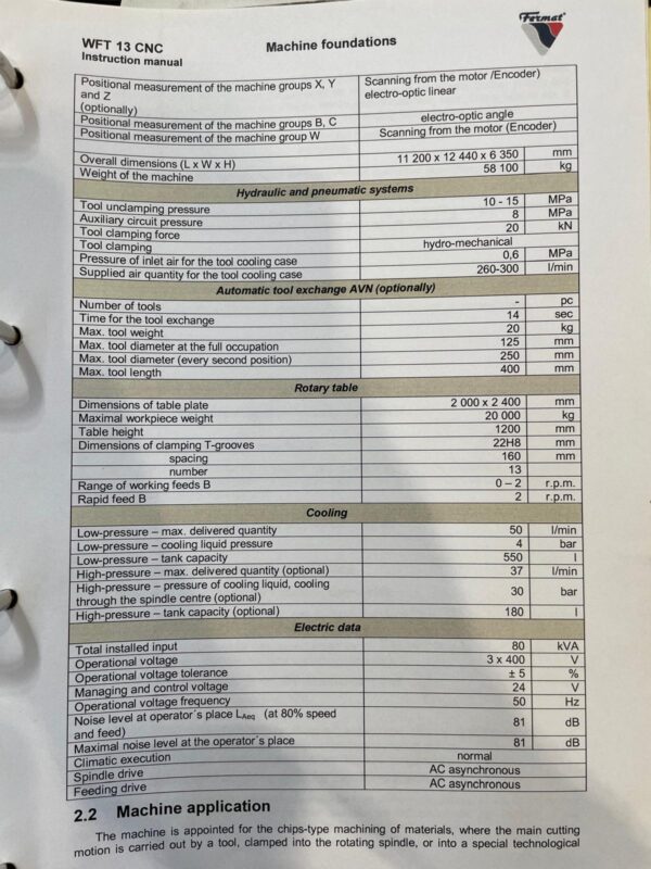Gebrauchtes Tischbohrwerk Fermat WFT 13