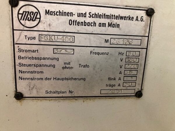 Konventionelle Rundschleifmaschine Cincinnati/MSO