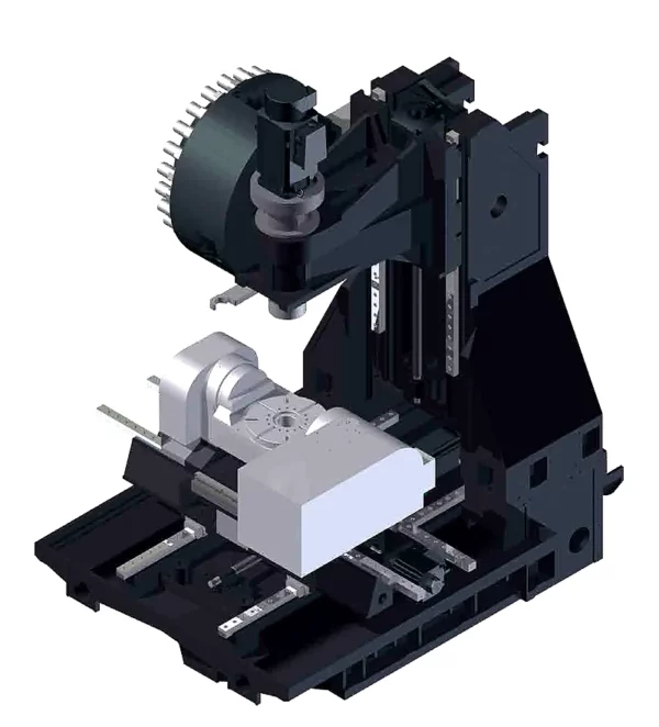 5-Achs-Bearbeitungszentrum Tongtai CT 350 5x – Maschinenbett