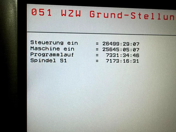 CNC Bearbeitungszentrum gebraucht POSMILL E 1100 – Maschinenbett