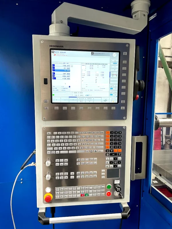 CNC Bohrwerk überholt: TOS WH 10 CNC – Reitstock