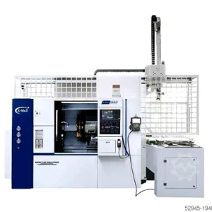 CNC Dreh-Fräszentrum mit Beladeroboter Z-MaT TN500-450n Siemens Shop Turn – Hauptbild