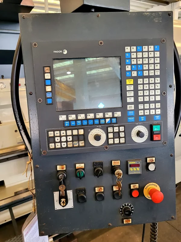 CNC Drehmaschine CSF TRA 550 x 8000 CNC FAGOR 8055 – Reitstock