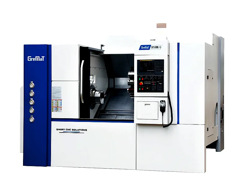CNC Drehmaschine DT500E-S mit Gegenspindel & Siemens 828D | EMO 2025 – Hauptbild
