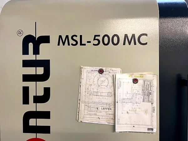 CNC Drehmaschine SAEILO MLS 500 (C-Achse) – Werkzeugrevolver