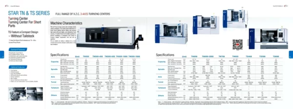 Z-MaT STAR TN TS Baureihe – Technische Daten Übersicht