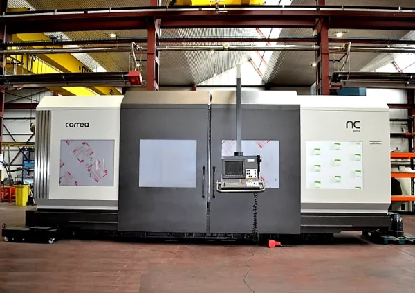 Überholte Bettfräsmaschine CORREA CF22/25 – Spindel