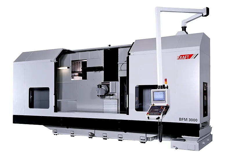 CNC Bettfräsmaschine KRAFT BFM 4000 – Hauptbild