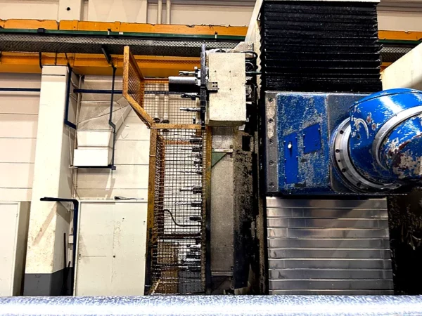 Fahrständerfräsmaschine – Antrieb