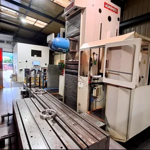 CNC Fahrständerfräsmaschine gebraucht: JUARISTI MX7-6000 RAM HEIDENHAIN TNC430 M – Hauptbild