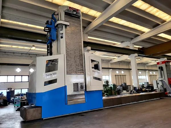 Fahrständerfräsmaschine JUARISTI MX- 7 RAM – Reitstock