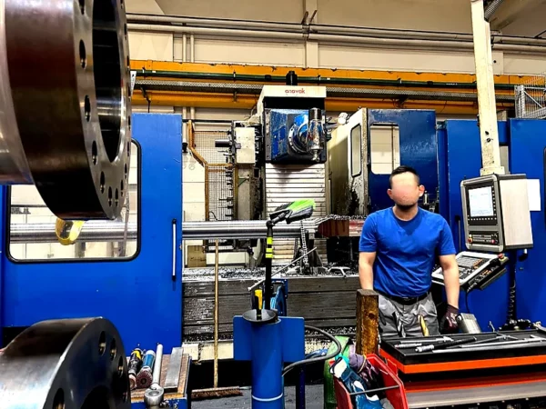 Fahrständerfräsmaschine – Spindel