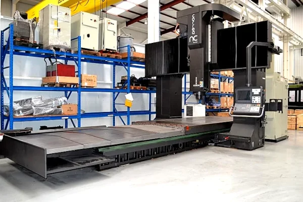 Überholte CNC Portalfräsmaschine CORREA FP40/40 – Spindel