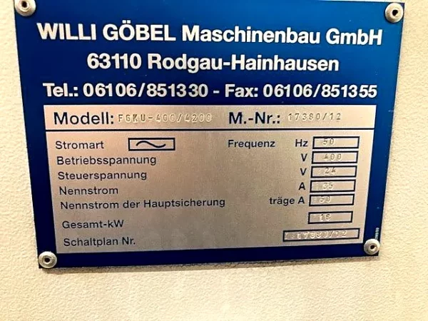 Konventionelle Rundschleifmaschine Cincinnati/MSO – Bedienpult