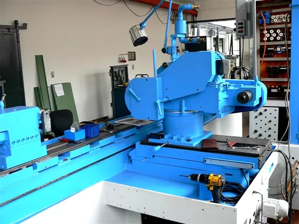 Überholte Rundschleifmaschine KARSTENS KC-AU 2000 – Schleiftisch