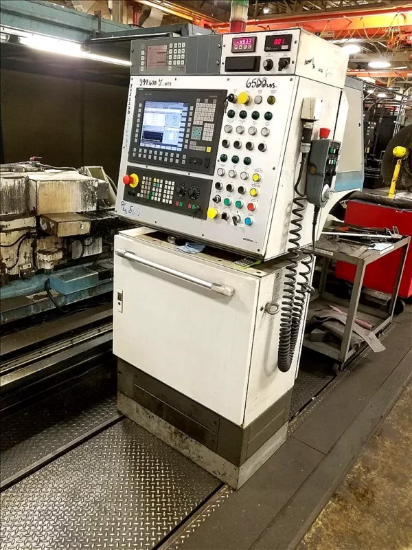 CNC Rundschleifmaschine GIORIA R 162 4000 x 450 – Gesamtansicht