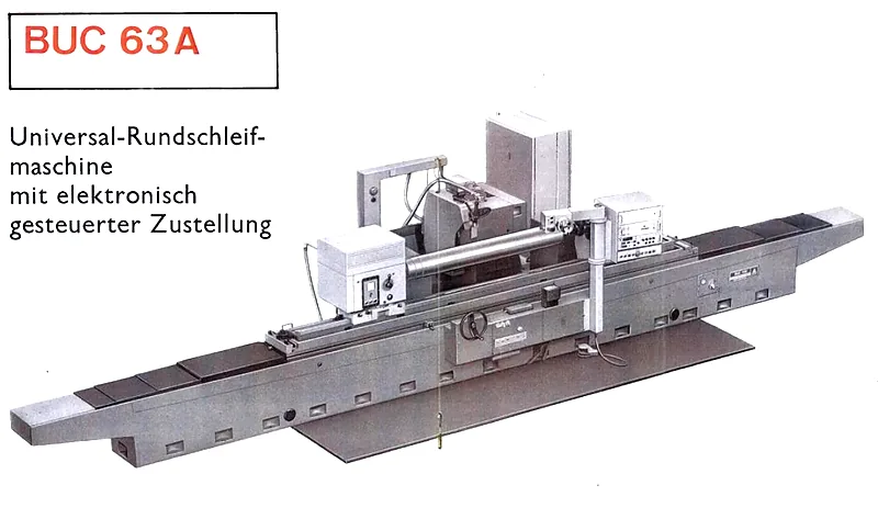 Gebrauchte Rundschleifmaschine TOS BUC 63Ax2000 – Hauptbild