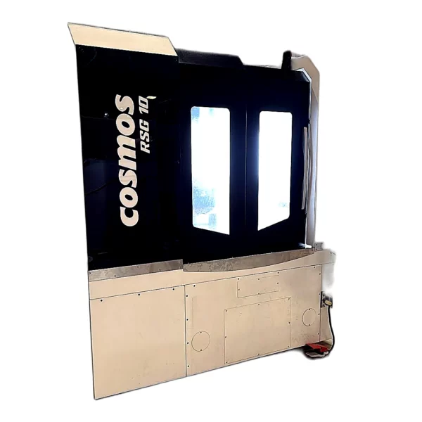 COSMOS RSG 10 Rundtischflachschleifmaschine – Frontansicht geschlossen