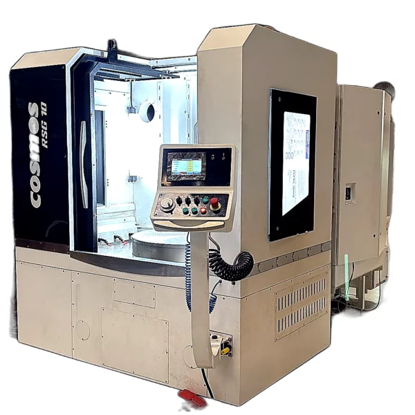 Neue Präzisions-Rundtischflachschleifmaschine COSMOS RSG 10 (JR-1000) – Gesamtansicht offen