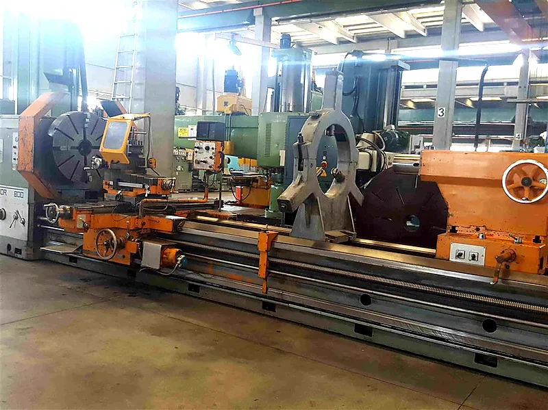 Gebrauchte Schwerdrehmaschine GORNATI LEGOOR 800x5000 – Hauptbild