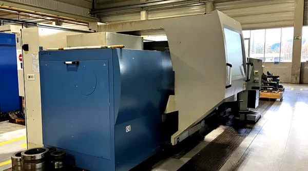 Zyklendrehmaschine Gurutzpe A-1000 4G x 5000 m. C-Achse – Spindel