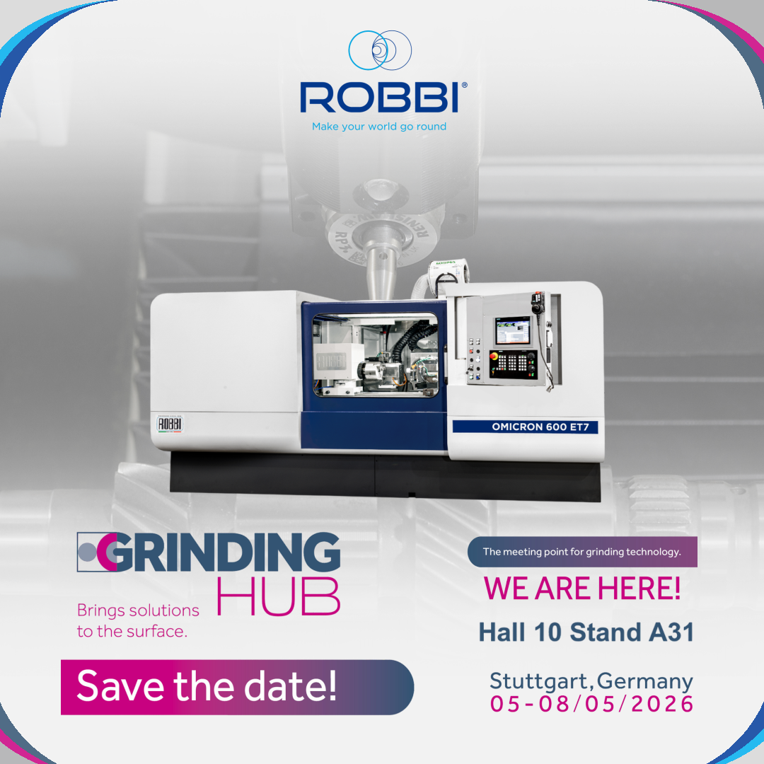 Robbi Omicron 600 E T7 – Rundschleifmaschine GrindingHub 2026 Stuttgart